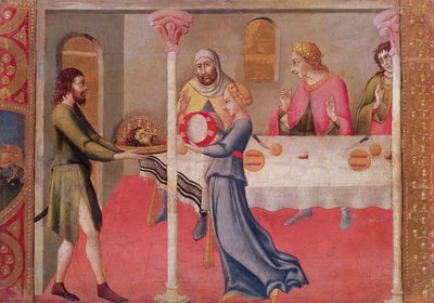 The Dance of Salome (detail) by Sano di Pietro